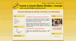 Desktop Screenshot of meegeletrica.com.br